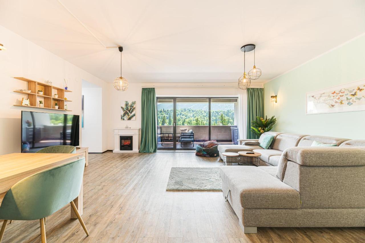 Fabulous Panorama Silver Mountain Apartments Poiana Braşov Dış mekan fotoğraf